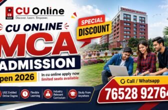 CU Online Admission 2026: Chandigarh University Online Courses, MCA Admission, Fees, Eligibility, Benefits & Application Guide
