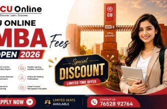CU Online MBA Fees 2026: Admission, Eligibility, Benefits, Special Discount and Online Learning