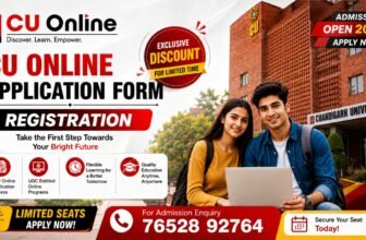 CU Online 2026: Chandigarh University Online Admission, Application Form, Registration and Courses