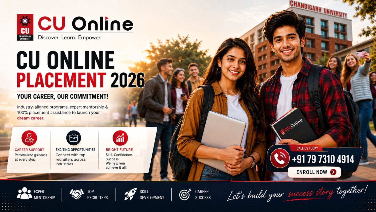 CU Online Placement 2026: Career Support, Opportunities, Process & FAQs