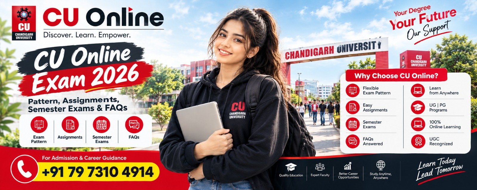 CU Online Exam 2026: Pattern, Assignments, Semester Exams & FAQs