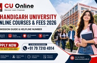 Chandigarh University Online Courses & Fees 2026: Admission Guide & Helpline Number