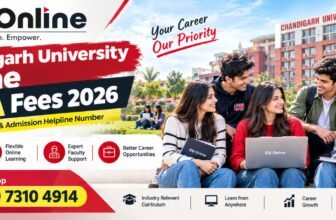 Chandigarh University Online MBA Fees 2026: Fee Structure & Admission Helpline Number