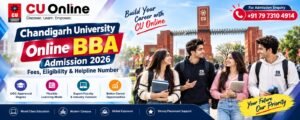 Chandigarh University Online BBA Admission 2026: Fees, Eligibility & Helpline Number