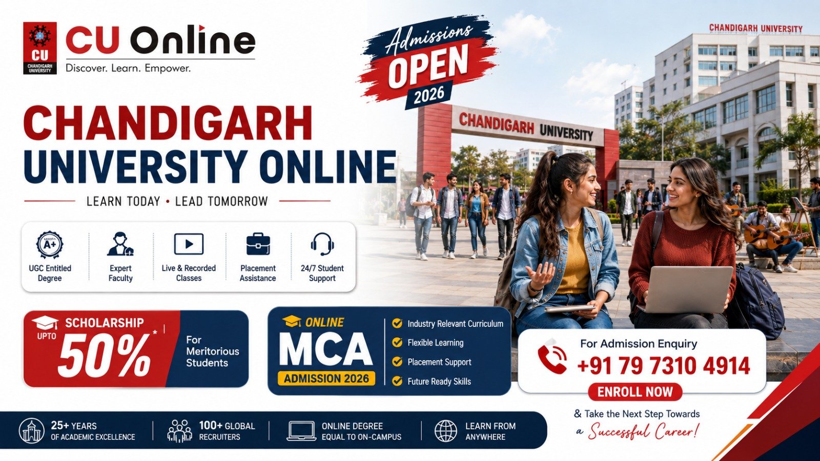 Chandigarh University Online Scholarship 2026: Eligibility, Benefits & Helpline Number 1 Chandigarh University Online Scholarship 2026: Eligibility, Benefits & Helpline Number
