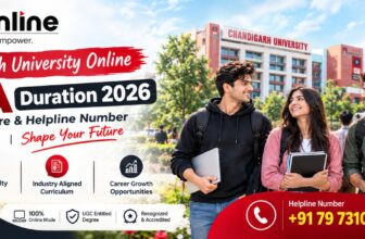 Chandigarh University Online MBA Duration 2026: Course Structure & Helpline Number