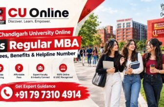 Chandigarh University Online vs Regular MBA: Fees, Benefits & Helpline Number 2026