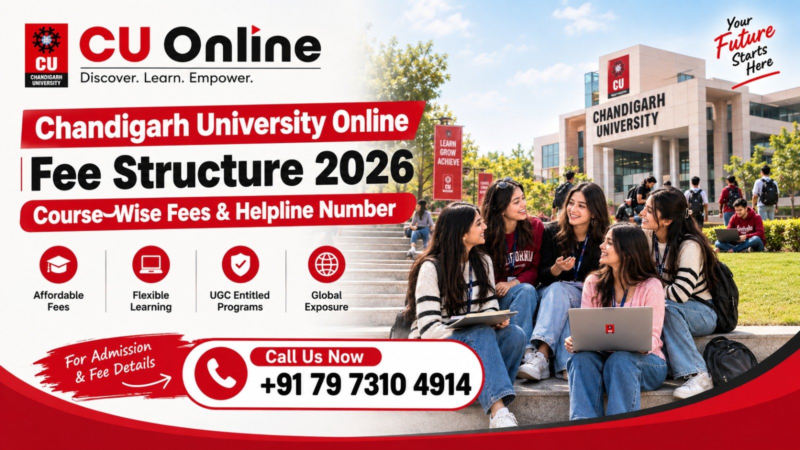 Chandigarh University Online Fee Structure 2026: Course-Wise Fees & Helpline Number 1 Chandigarh University Online Fee Structure 2026: Course-Wise Fees & Helpline Number