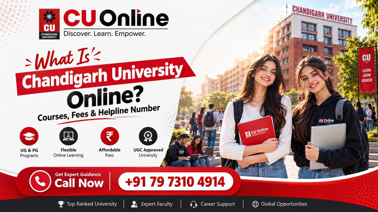 What Is Chandigarh University Online? Courses, Fees & Helpline Number 2026