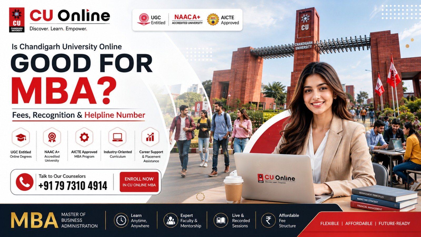 Is Chandigarh University Online Good for MBA? Fees, Recognition & Helpline Number 2026 1 Is Chandigarh University Online Good for MBA? Fees, Recognition & Helpline Number 2026