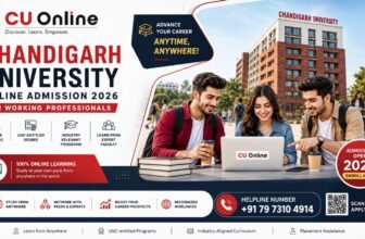 Chandigarh University Online Admission 2026 for Working Professionals: Courses, Eligibility, Process & Helpline Number