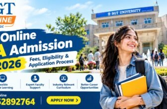 SGT Online BCA Admission 2026: Fees, Eligibility & Application Process