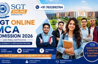 SGT Online MCA Admission 2026: Fees, Eligibility & Application Process