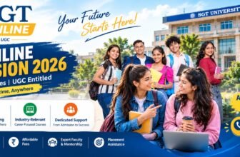 SGT Online Course Admission 2026: Eligibility, Fees, Documents, Admission Process & Helpline Number
