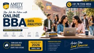 Amity Online BBA Data Analytics 2026: Fees, Eligibility & Helpline Number