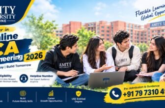 Amity Online BCA Data Engineering 2026: Fees, Eligibility, Syllabus, Admission and Career Scope
