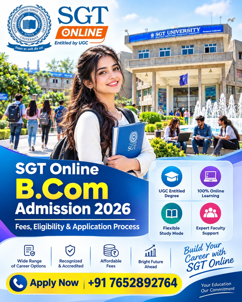 SGT Online B.Com Admission 2026: Fees, Eligibility & Application Process 2 image 105