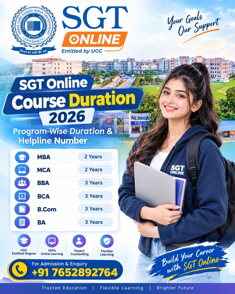 SGT Online Course Duration 2026: Program-Wise Duration & Helpline Number 2 image 115