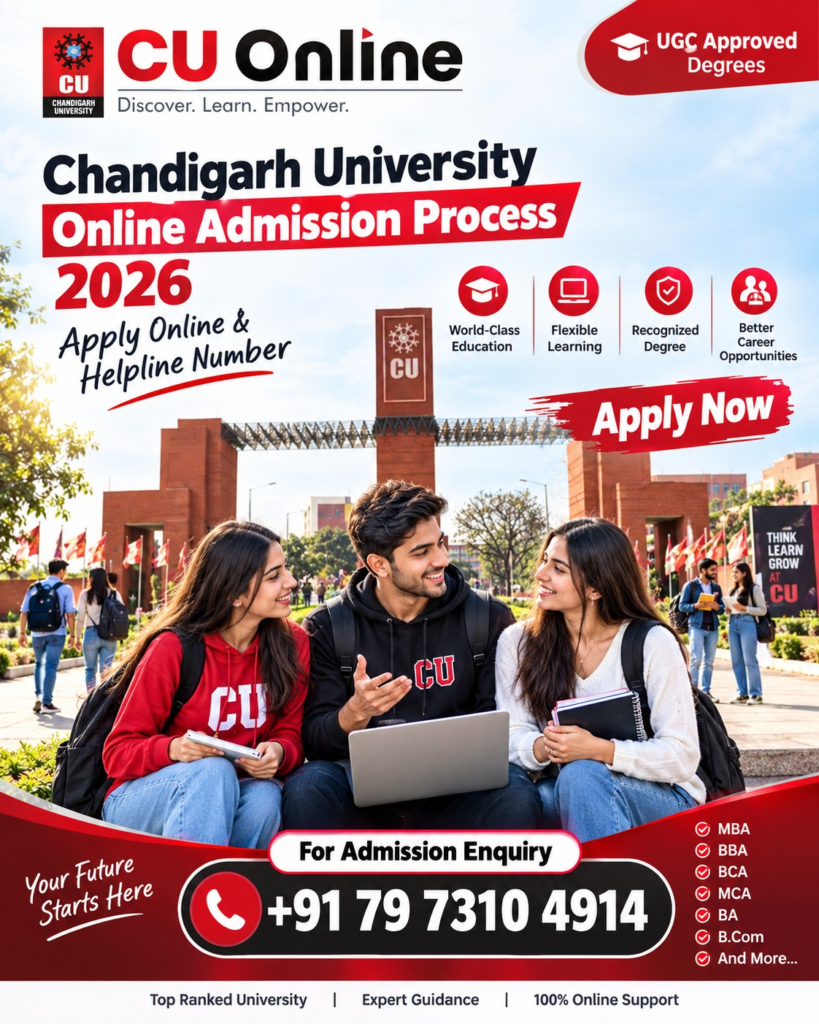 Chandigarh University Online Admission Process 2026: Apply Online & Helpline Number 2 image 38