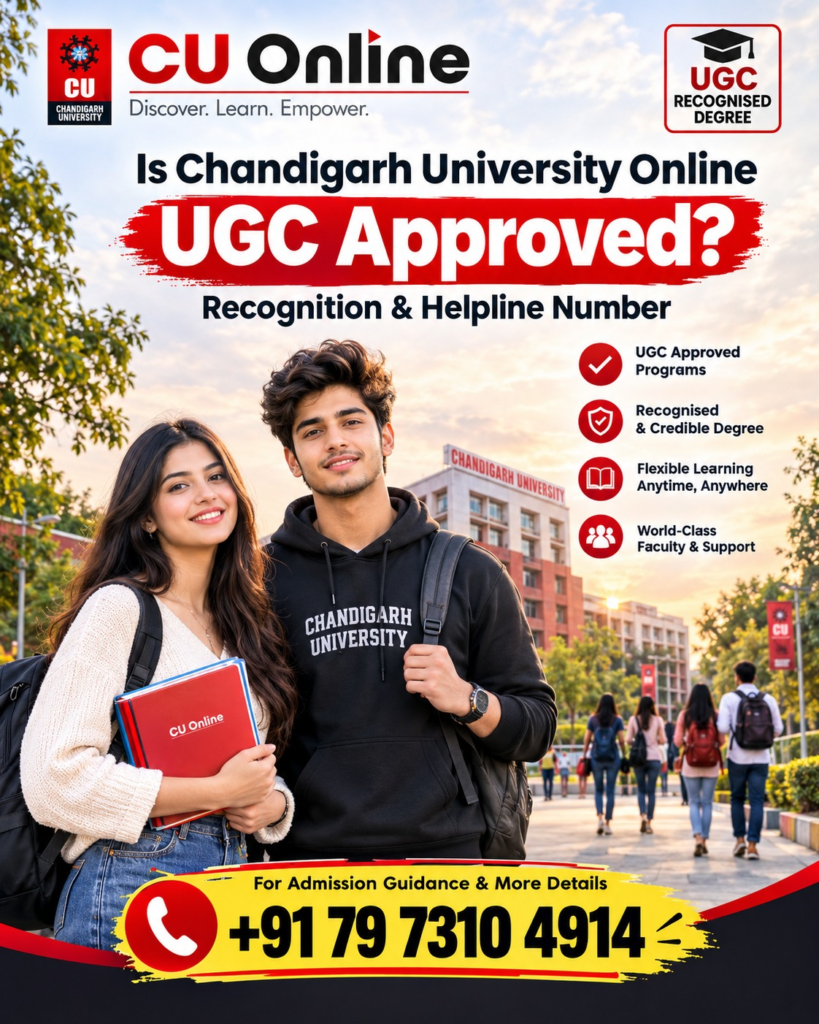 Chandigarh University Online Admission 2026: Courses, Eligibility, UGC Recognition, Fees, Benefits & Helpline Number 2 image 43