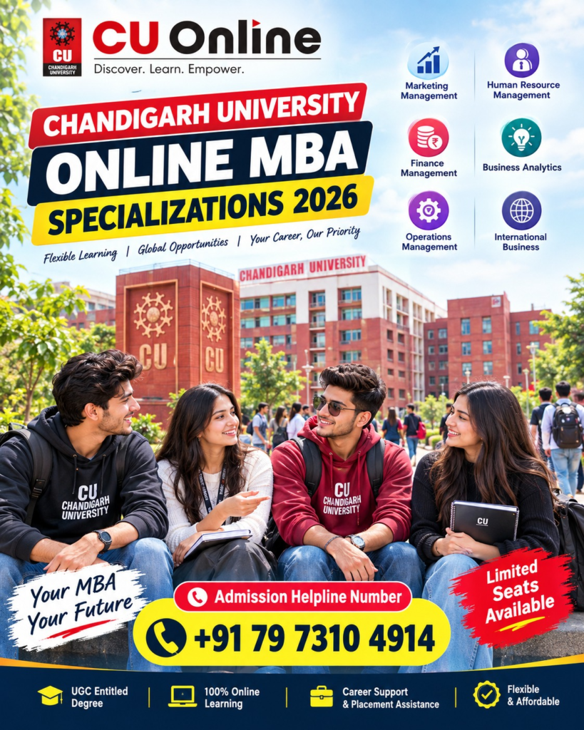 Chandigarh University Online MBA Specializations 2026 & Admission Helpline Number 2 image 47