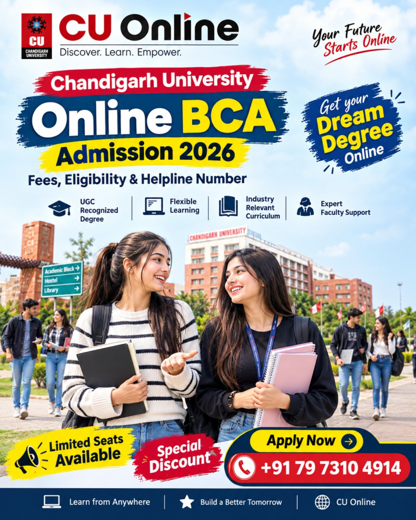 Chandigarh University Online BCA Admission 2026: Fees, Eligibility & Helpline Number 2 image 49