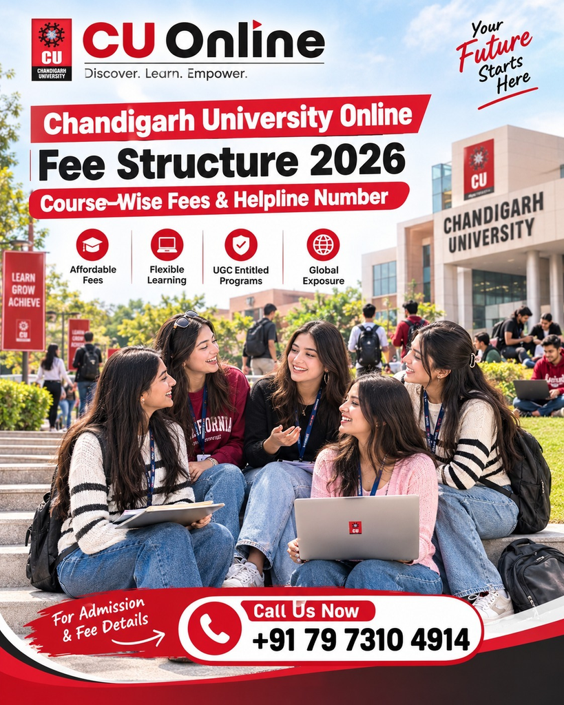 Chandigarh University Online Fee Structure 2026: Course-Wise Fees & Helpline Number 2 image 67