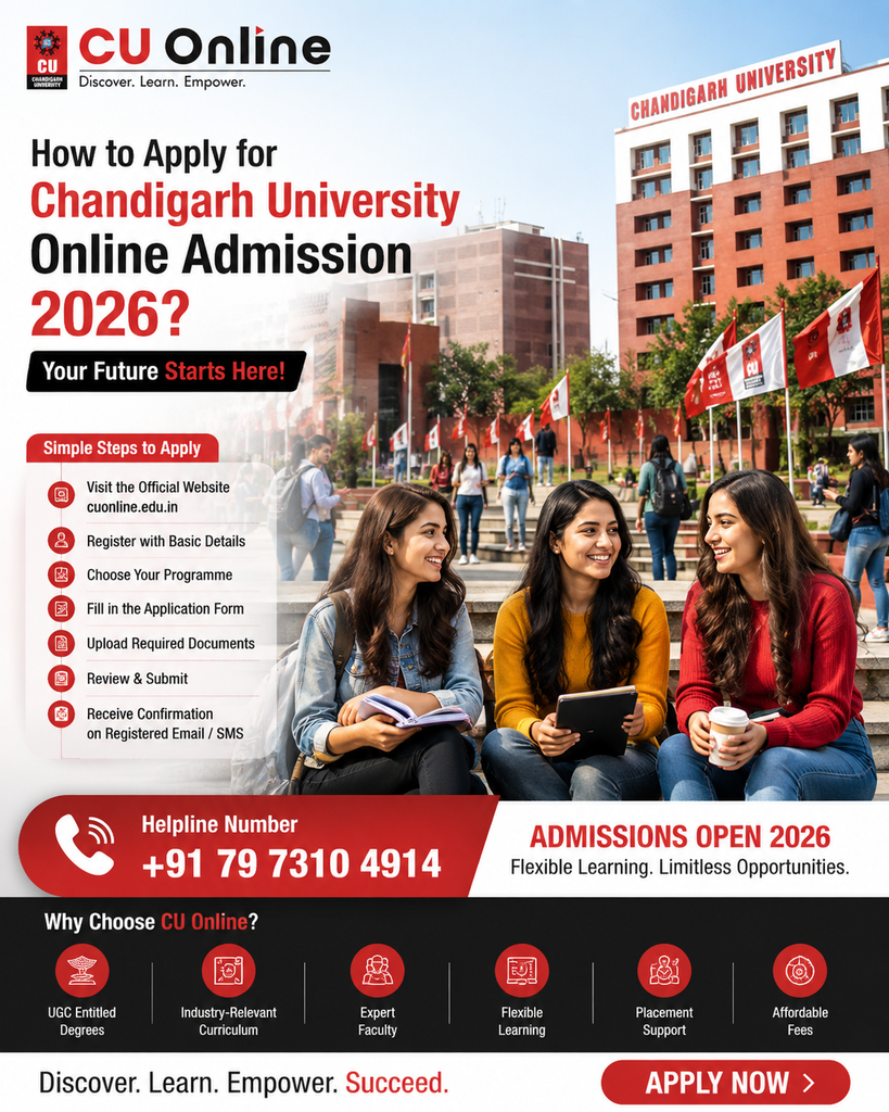 How to Apply for Chandigarh University Online Admission 2026? Helpline Number 2 image 73