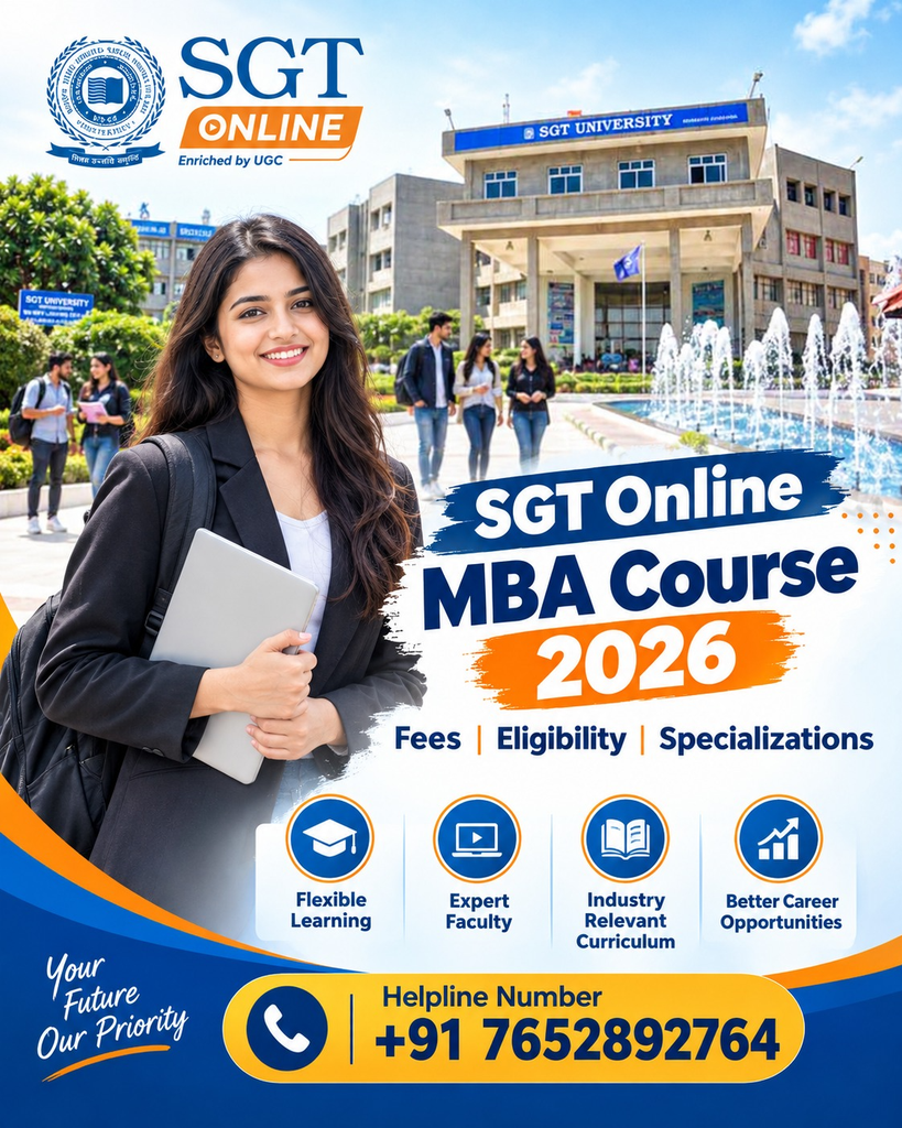 SGT Online MBA Course 2026: Fees, Eligibility, Specializations & Helpline Number 2 image 83
