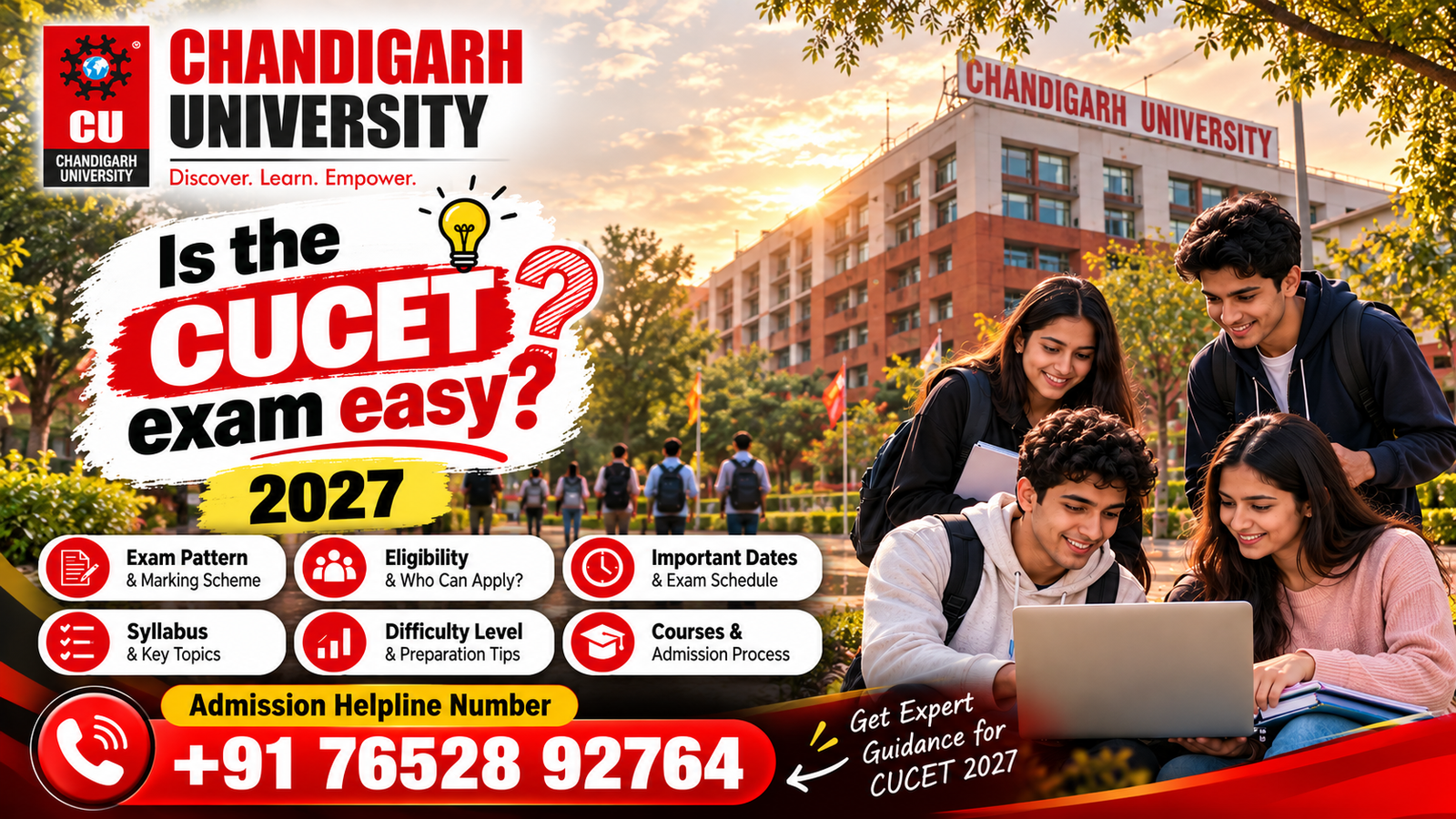 Is the CUCET Exam Easy in 2027? Difficulty Level, Exam Pattern, Syllabus, Preparation Tips & Admission Guide 1 Is the CUCET Exam Easy in 2027? Difficulty Level, Exam Pattern, Syllabus, Preparation Tips & Admission Guide