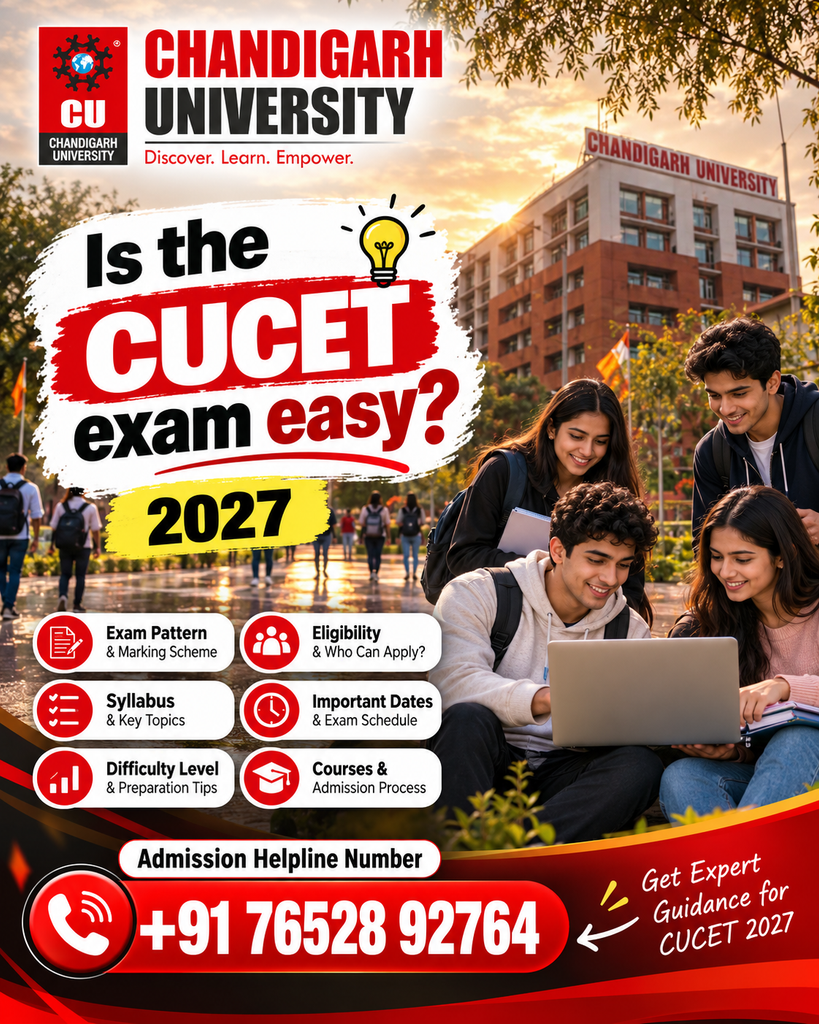 Is the CUCET Exam Easy in 2027? Difficulty Level, Exam Pattern, Syllabus, Preparation Tips & Admission Guide 2 CUCET 2027 Campus Admission Guide
