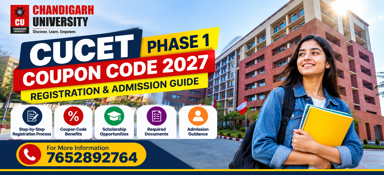 CUCET Phase 1 Coupon Code 2027: Registration & Admission Guide: 1 CUCET Phase 1
