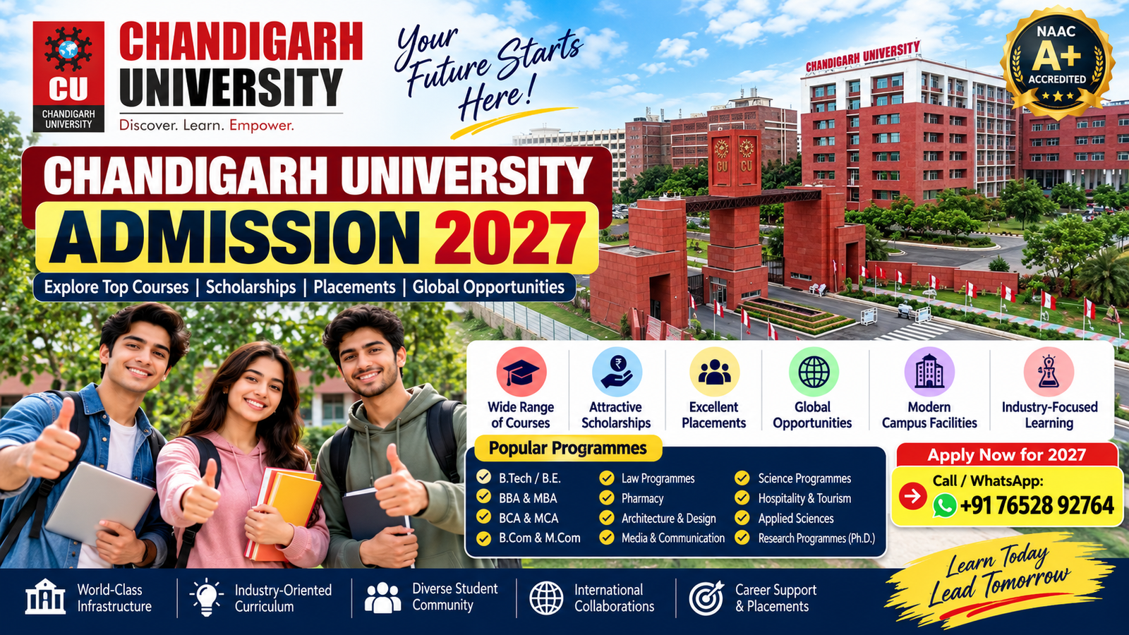 Chandigarh University Admission 2027