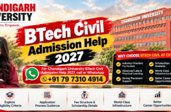 Chandigarh University BTech Civil Admission