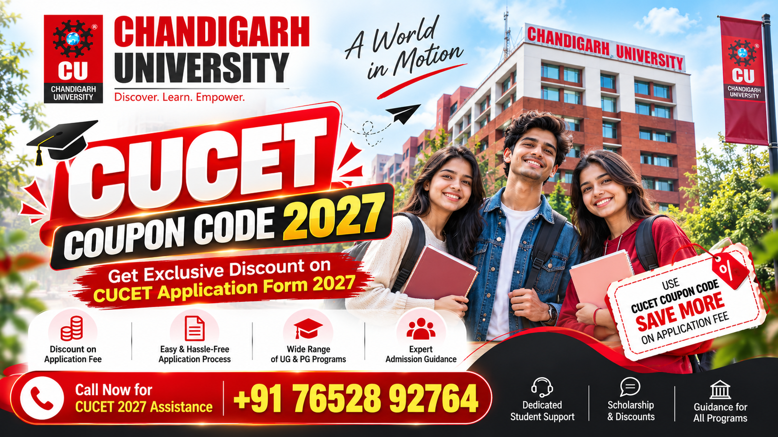 CUCET Coupon Code 2027: How to Get Chandigarh University Registration Discount, Apply Online & Save on Application Fees