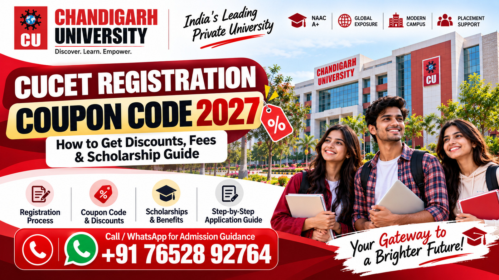 CUCET Registration Coupon Code 2027