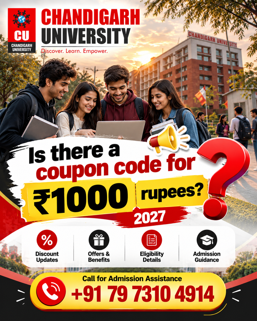 Chandigarh University ₹1000 Coupon Promo