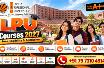 LPU Courses 2027: Fees, Eligibility, Admission Process, Scholarships & Helpline Number – Complete Guide