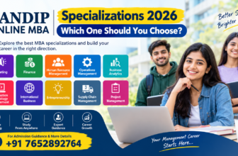 Sandip Online MBA