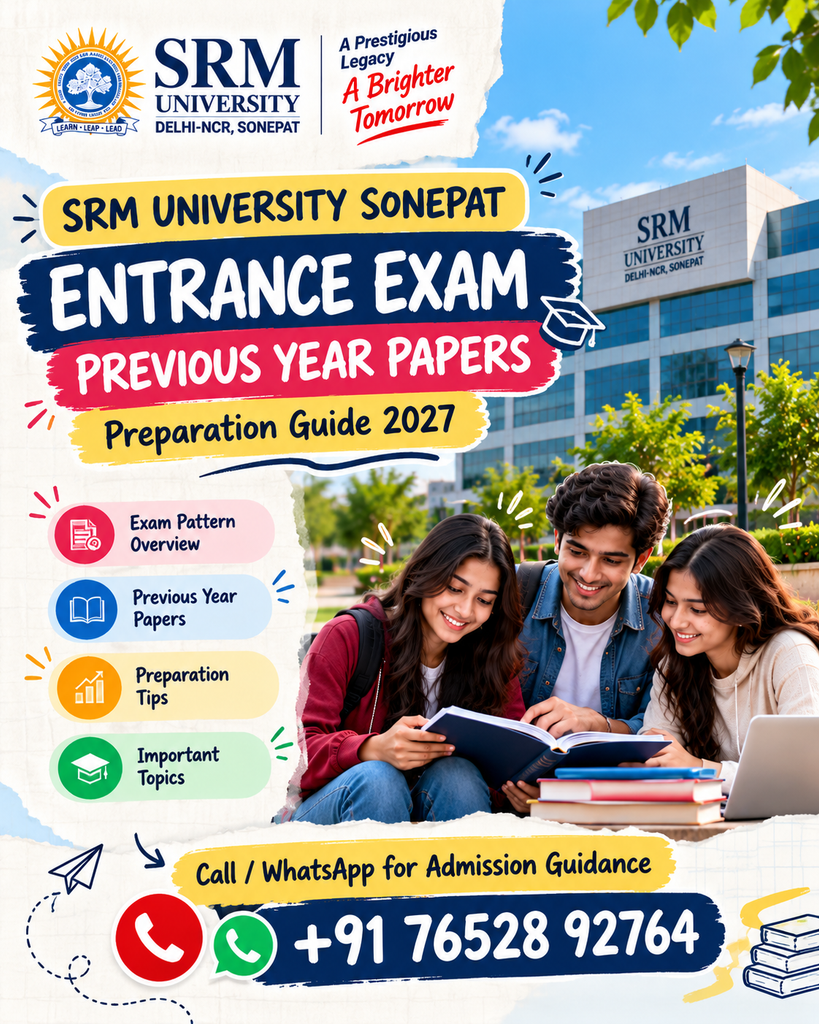 SRM University Entrance Exam Guide 2027