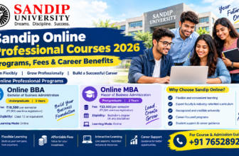 Sandip Online Professional Courses 2026: Programs, Fees & Career Benefits
