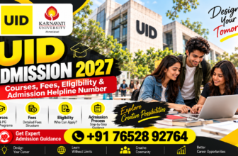 UID Admission 2027: Courses, Fees, Eligibility, Application Process & Admission Guide