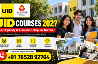 UID Courses 2027: Fees, Eligibility, Admission Process, Programs & Admission Helpline Number
