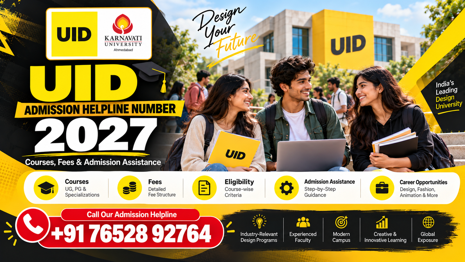 UID Admission Helpline Number 2027: Courses, Fees, Eligibility, Application Process & Admission Assistance 1 UID Admission Helpline Number 2027: Courses, Fees, Eligibility, Application Process & Admission Assistance