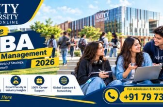 Amity Online MBA Marketing Management 2026: Fees, Eligibility & Helpline Number