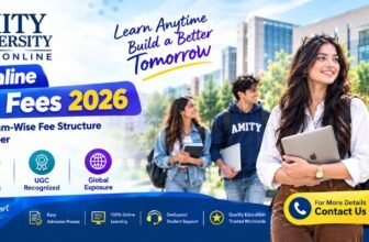 Amity Online Course Fees 2026: Complete Program-Wise Fee Structure & Helpline Number