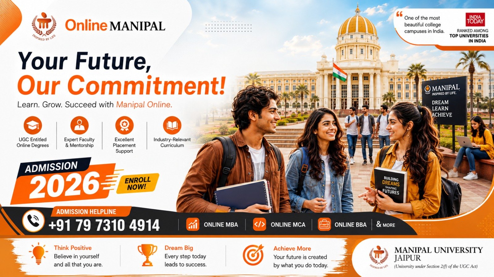 Manipal Online Admission Helpline Number 2026 | Eligibility & Admission Process