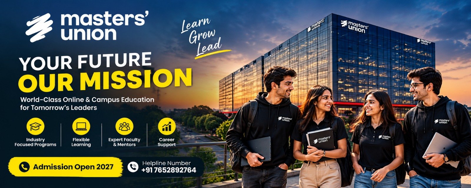 Masters' Union Admission 2027 & Helpline Number