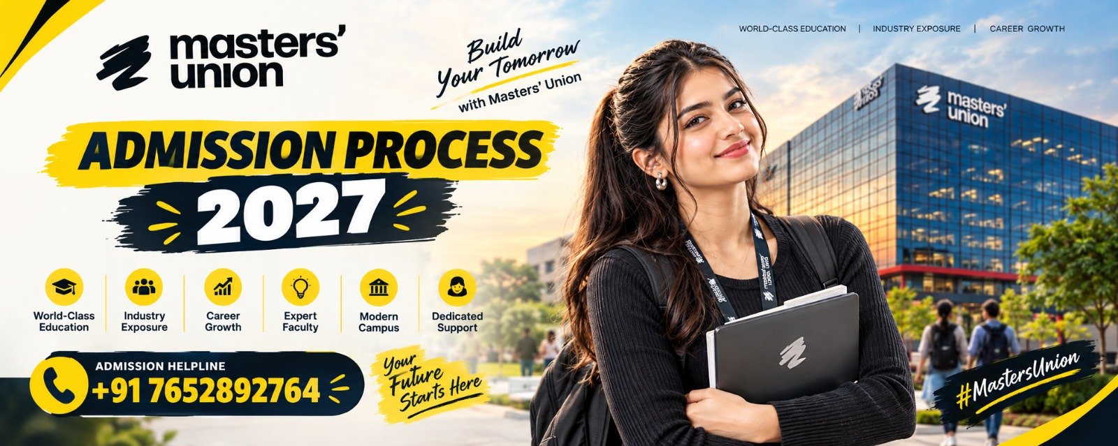 Masters Union Admission Process 2027 & Helpline Number 1 Masters Union Admission Process 2027 & Helpline Number