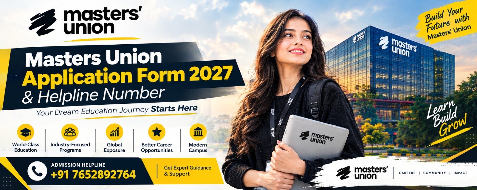Masters Union Application Form 2027 & Helpline Number 1 Masters Union Application Form 2027 & Helpline Number